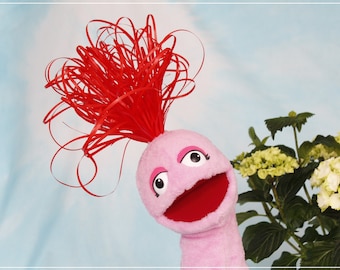 Berta, a muppet who likes to dance - hand puppet