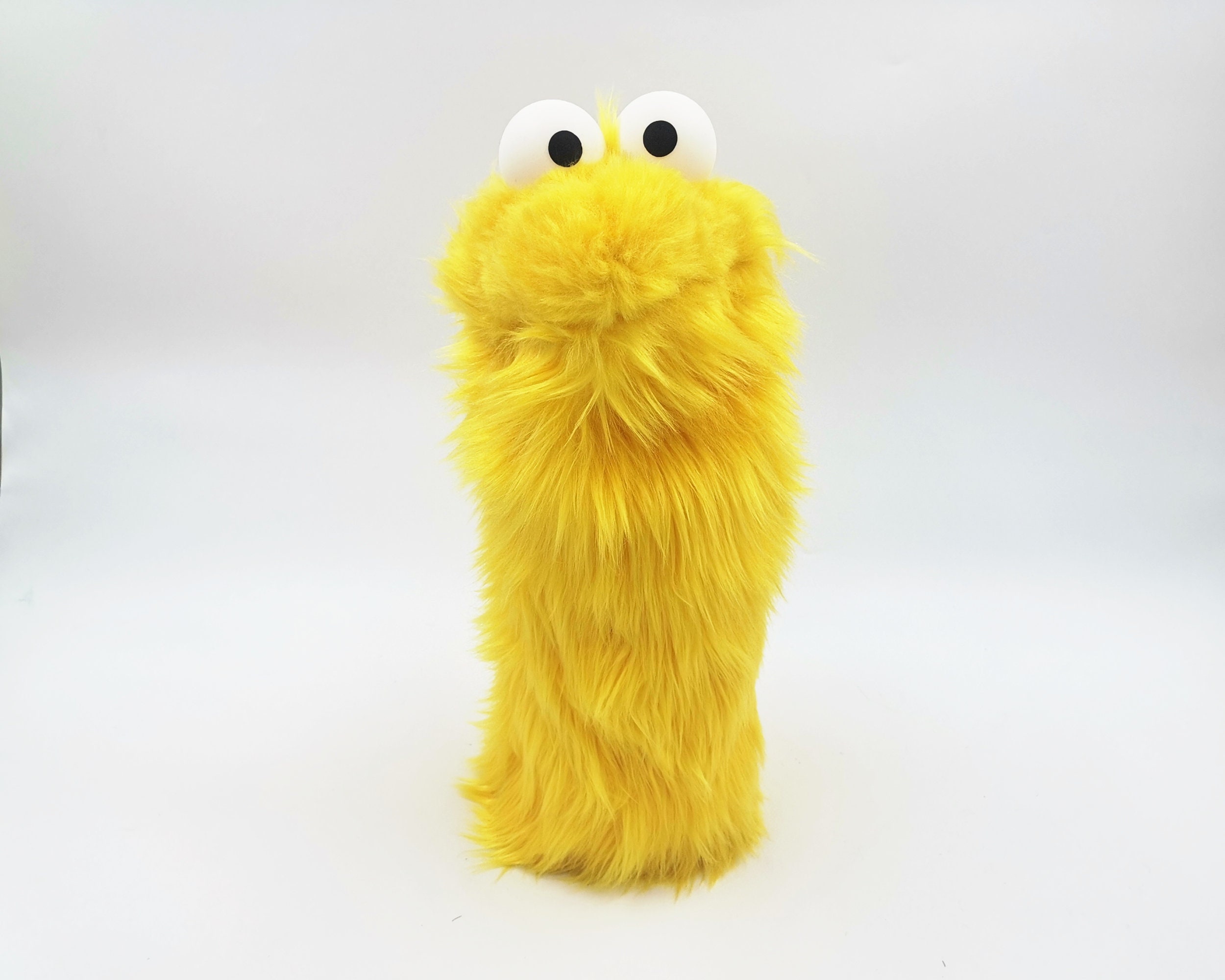 Muppet Running Yellow Little Gustav, a Yellow Muppet Muppet Who Loves to Sleep Long, Dance ...