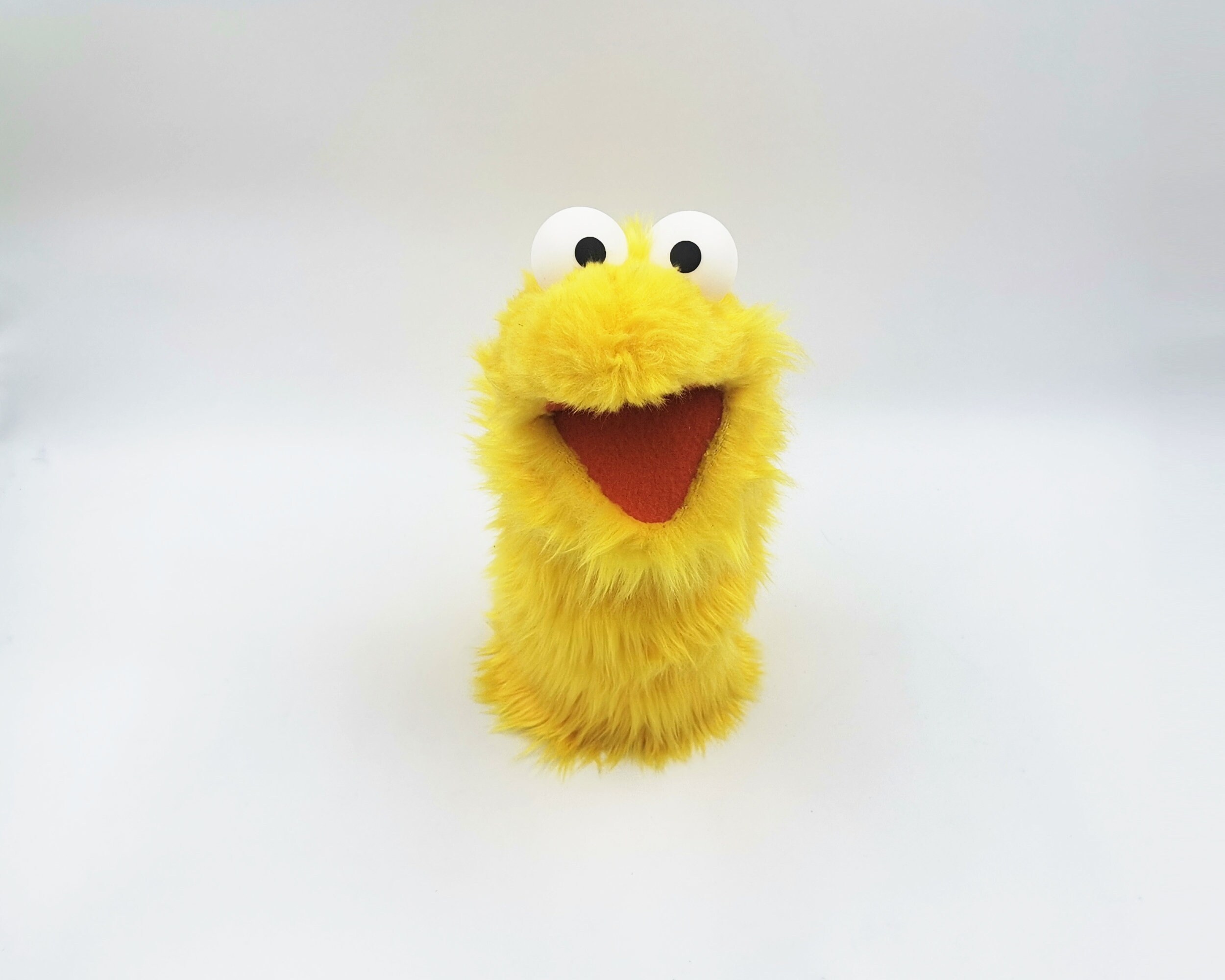 Muppet Running Yellow Little Gustav, a Yellow Muppet Muppet Who Loves to Sleep Long, Dance ...