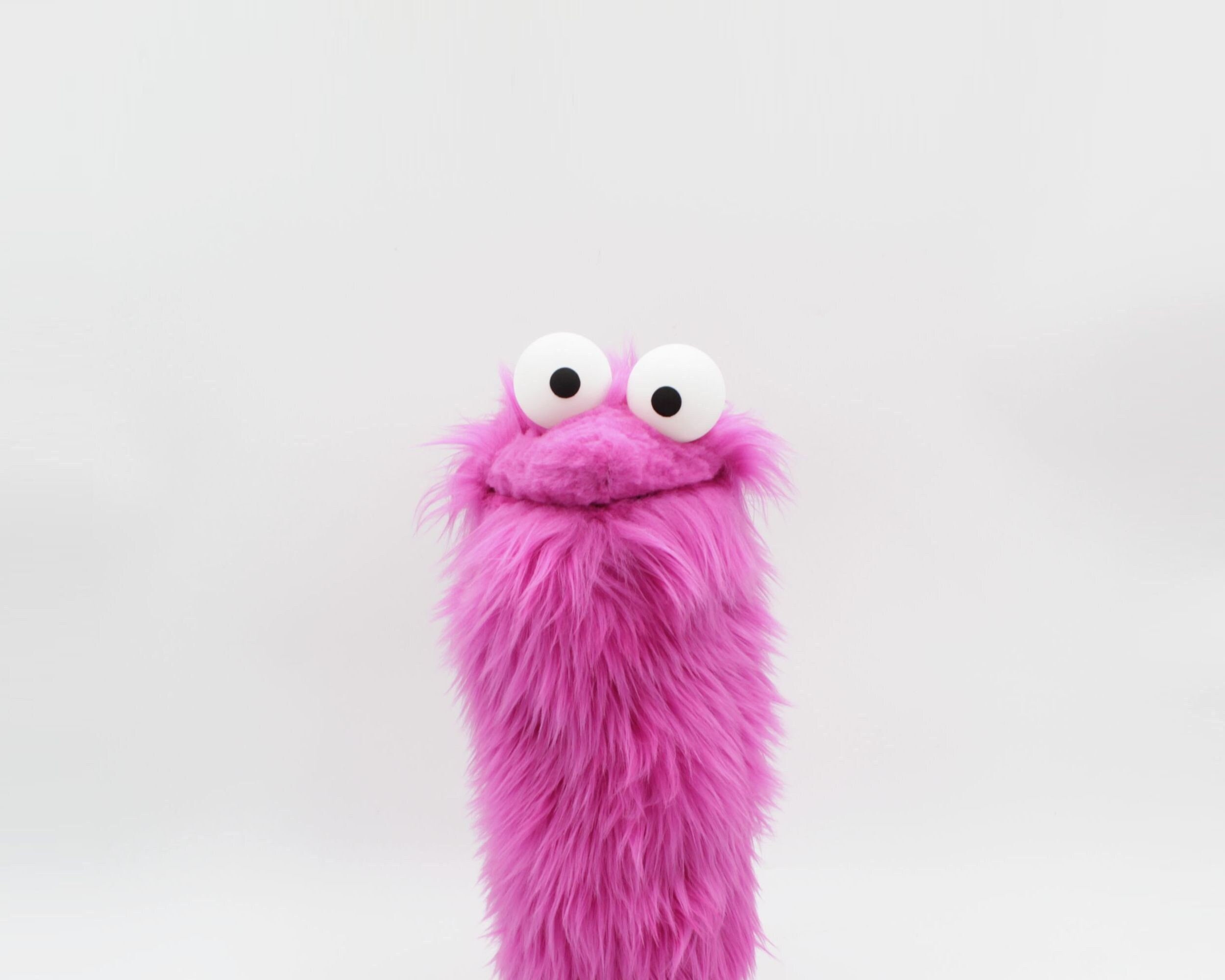 Little Gustav, a Pink Muppet Who Loves to Count, Would Like to Fly 