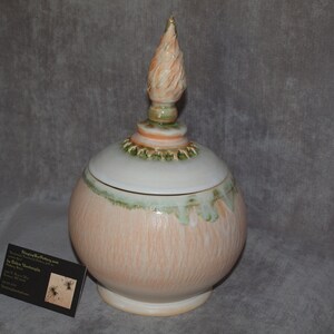 Lidded Pottery Jar