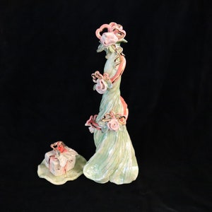 Handmade Christmas Trees, Clay Christmas trees, sculptured trees, Unique Christmas Trees, porcelain trees, Christmas Tree gift,