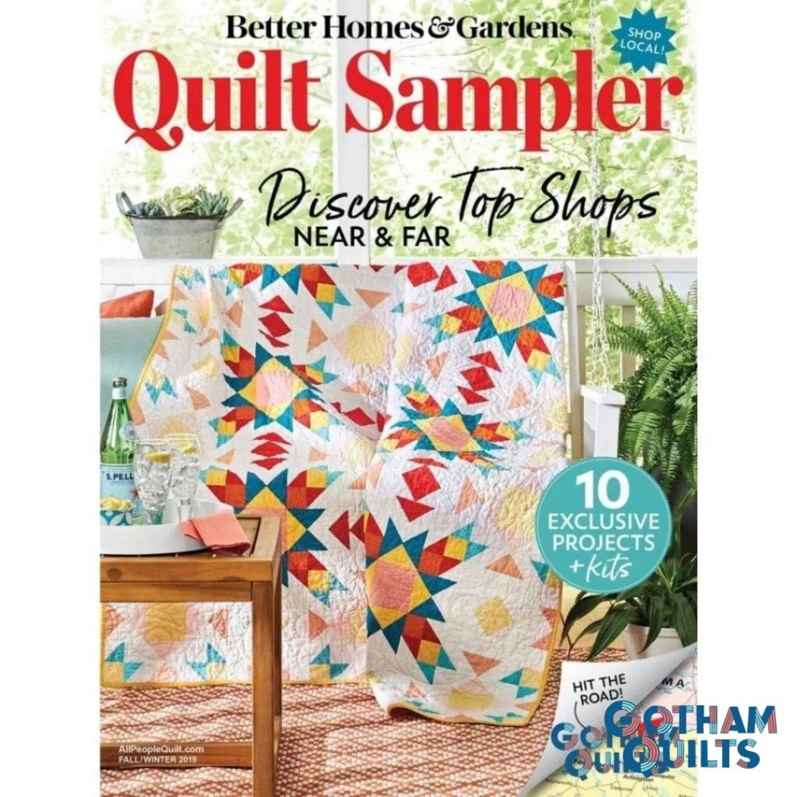 Quilt Sampler Magazine Fall/Winter 2019 Etsy