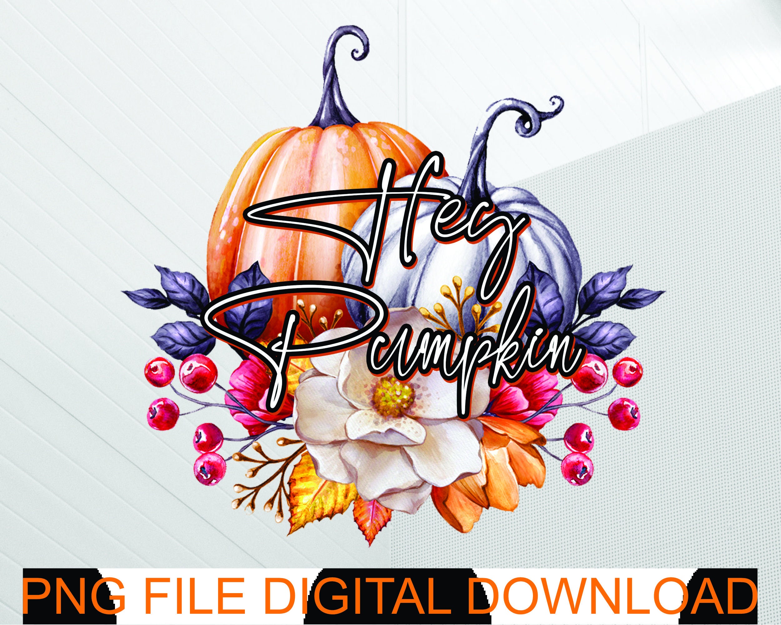 Hey Pumpkin Png Digital Design, Sublimation Design, Fall Pumpkin ...