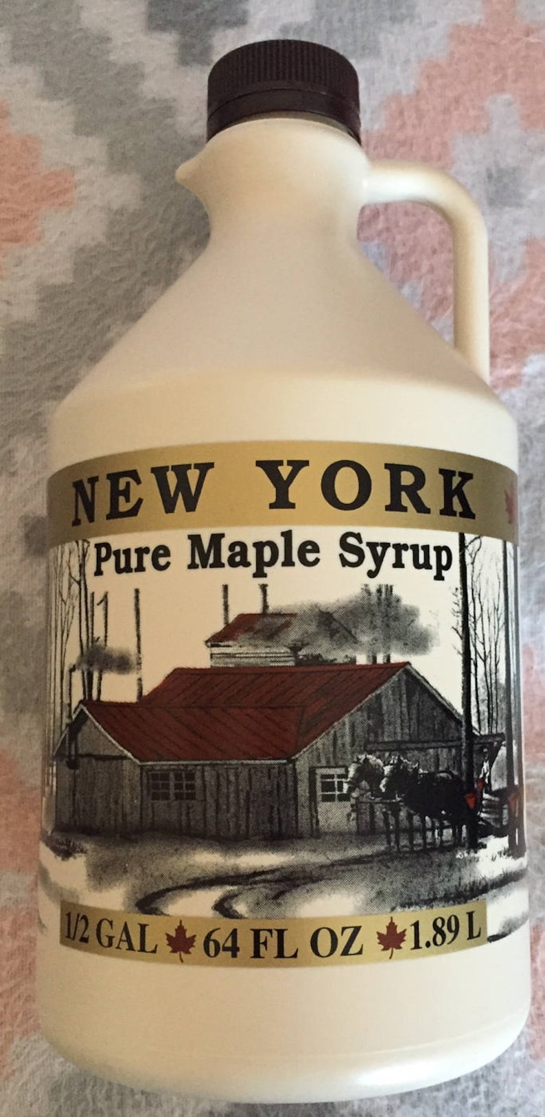 Maple Syrup New York 100 Pure Grade A Amber Rich/ Dark Robust/very