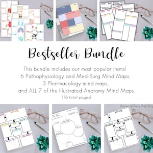 Bundle of Nursing Study Buddies Favorites (16 Pages)