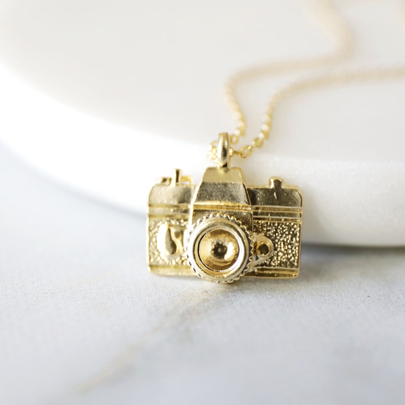 Hidden Camera Necklace Etsy
