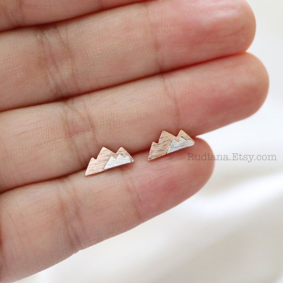 Etsy mountain earrings discount