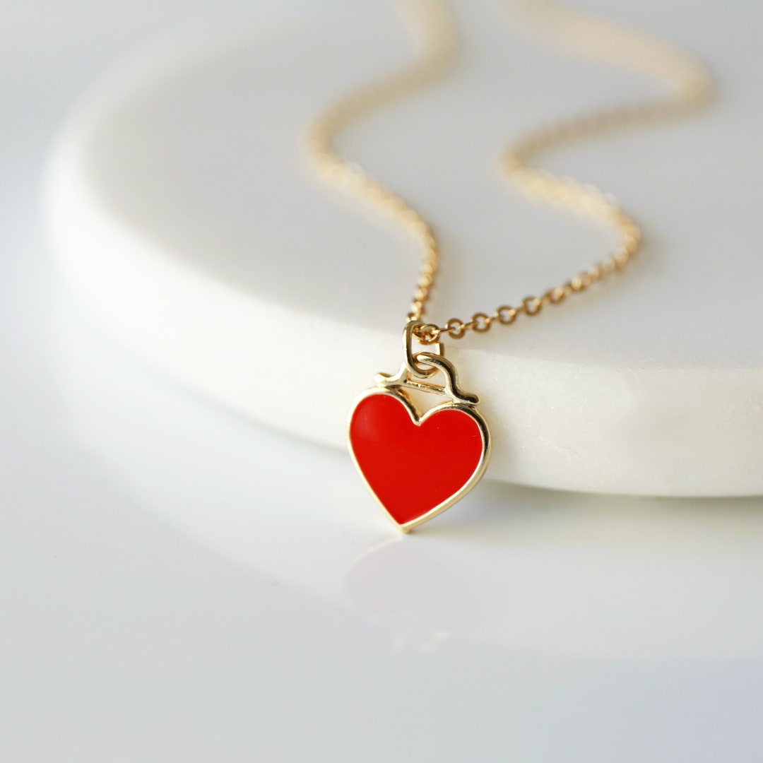 ★SENTIMENTS★ NO.551 [RED] SOLDIER HEART NECKLACE NO.551 [RED] SOLDIER HEART NECKLACE - SENTIMENTS | 60