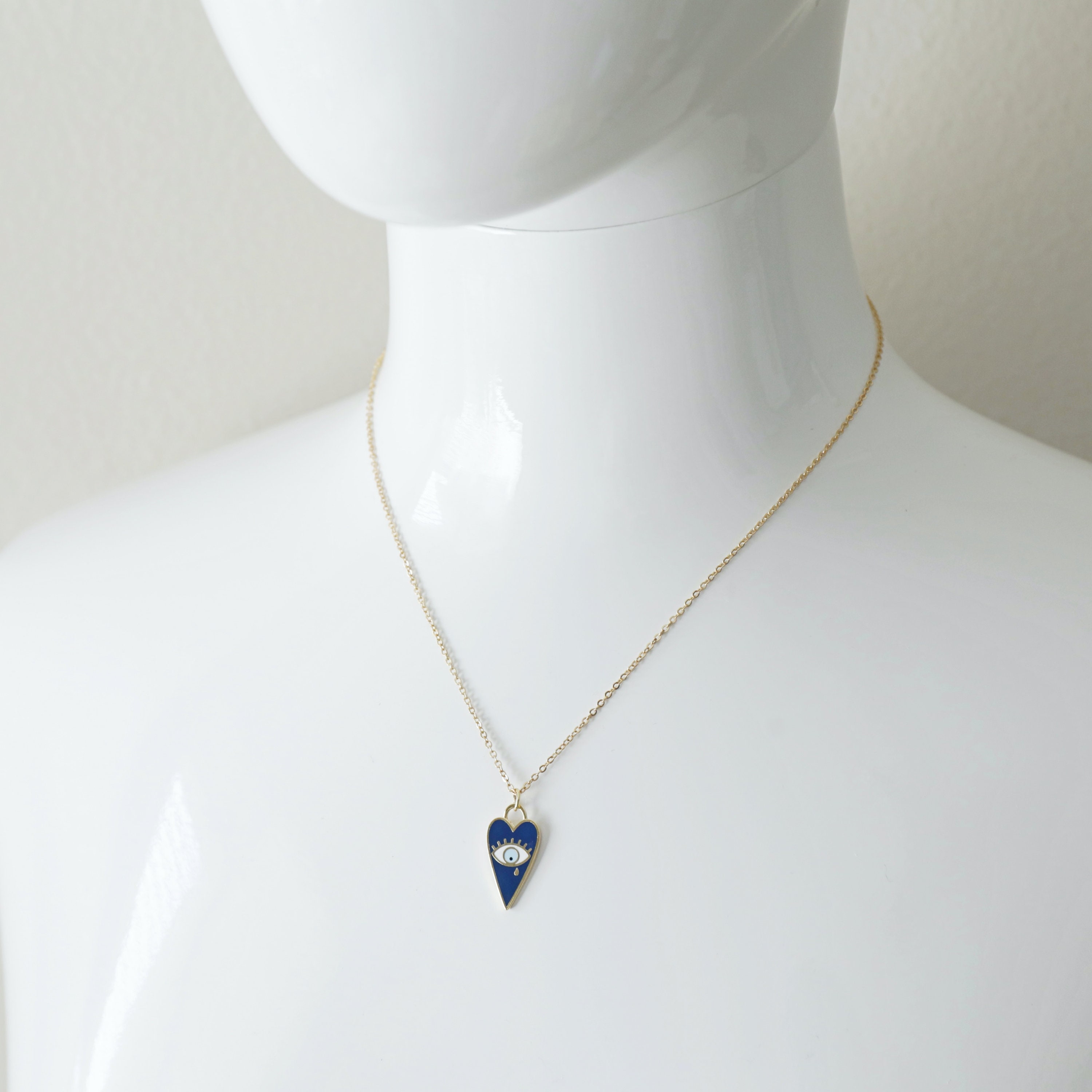 Collane E Pendagli Di Bigiotteria D'argento Cuore Placcato - Foto 5