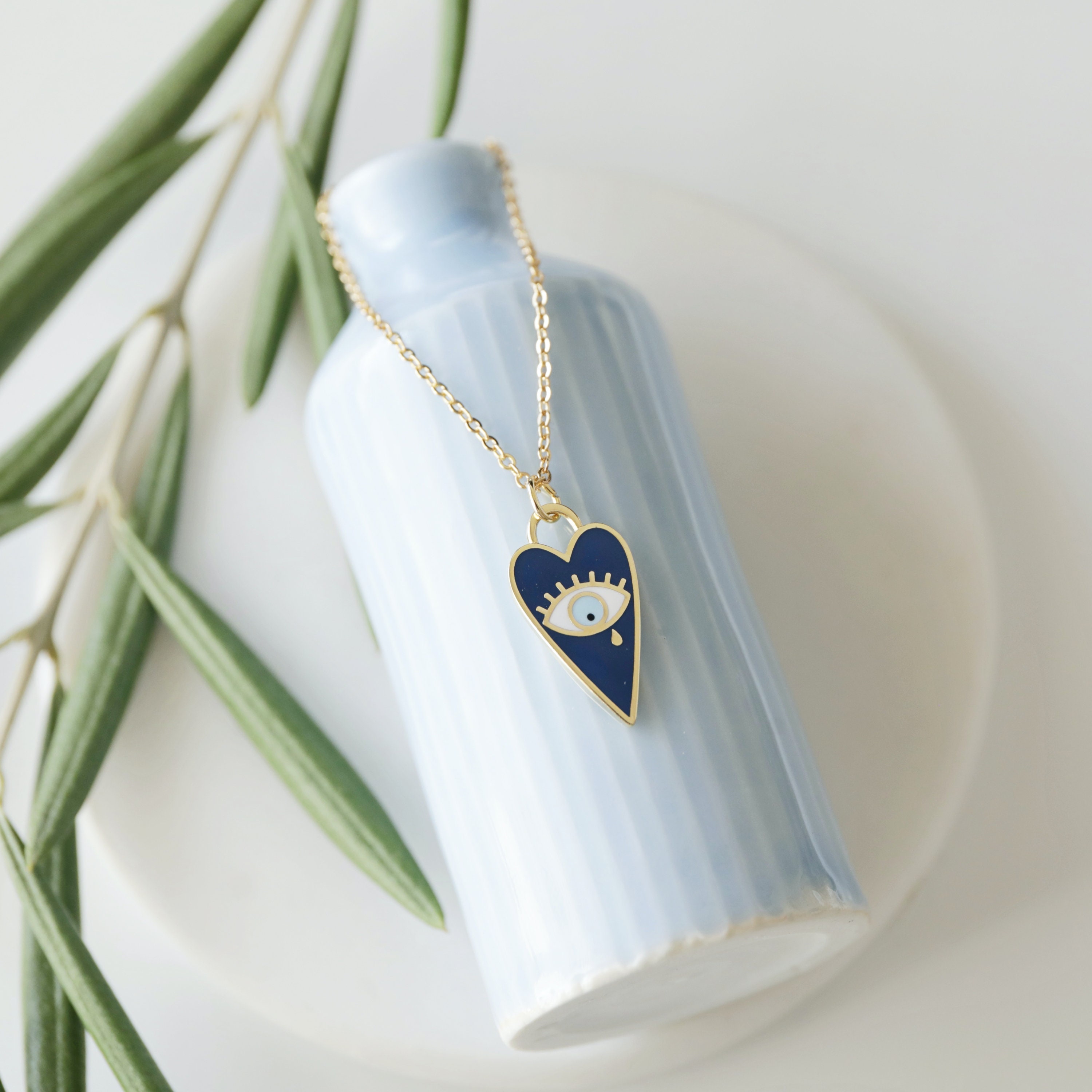 Collane E Pendagli Di Bigiotteria D'argento Cuore Placcato - Foto 11