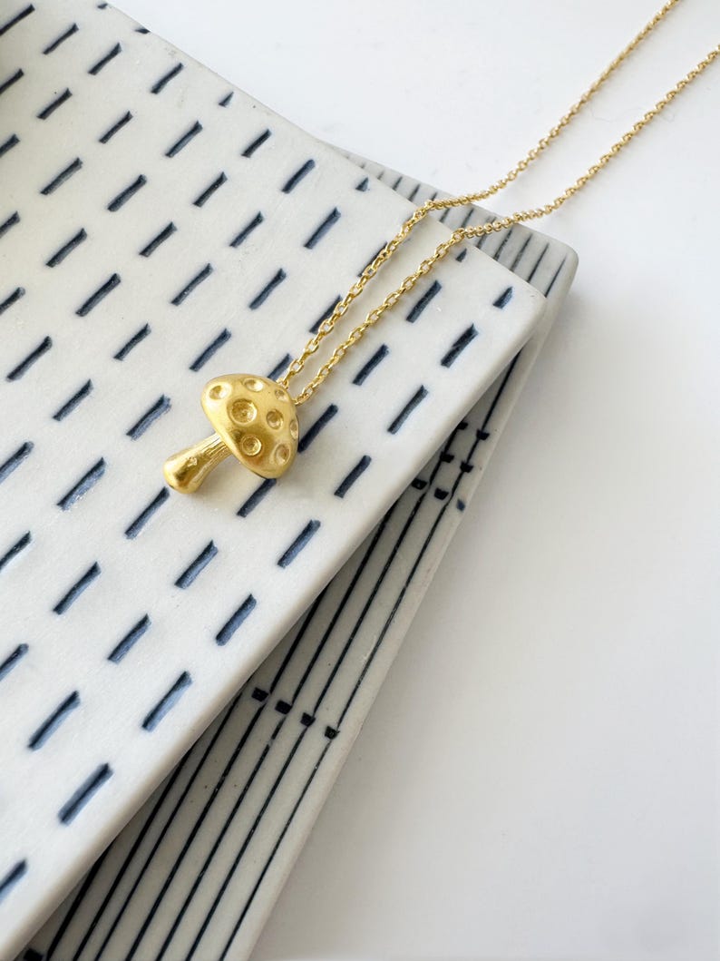 NBYGSC Collana a Forma di Fungo in Argento Sterling 925 per Donne e Uomini, Ciondolo a Forma di Testa di Fungo con zirconi cubici, Collana di Gioielli Hip-Hop Rock da Uomo, Girocollo