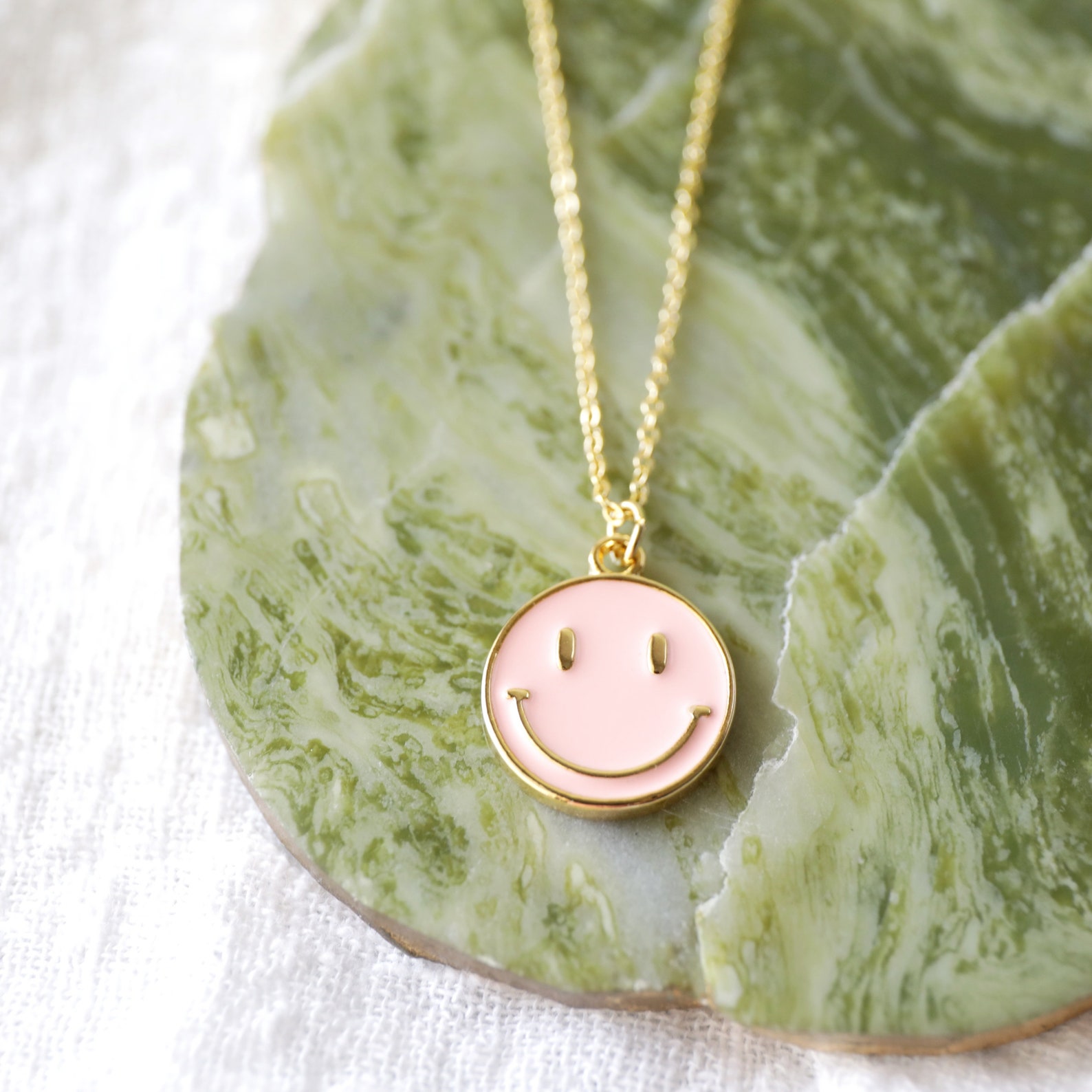 Face charm necklace Clearance