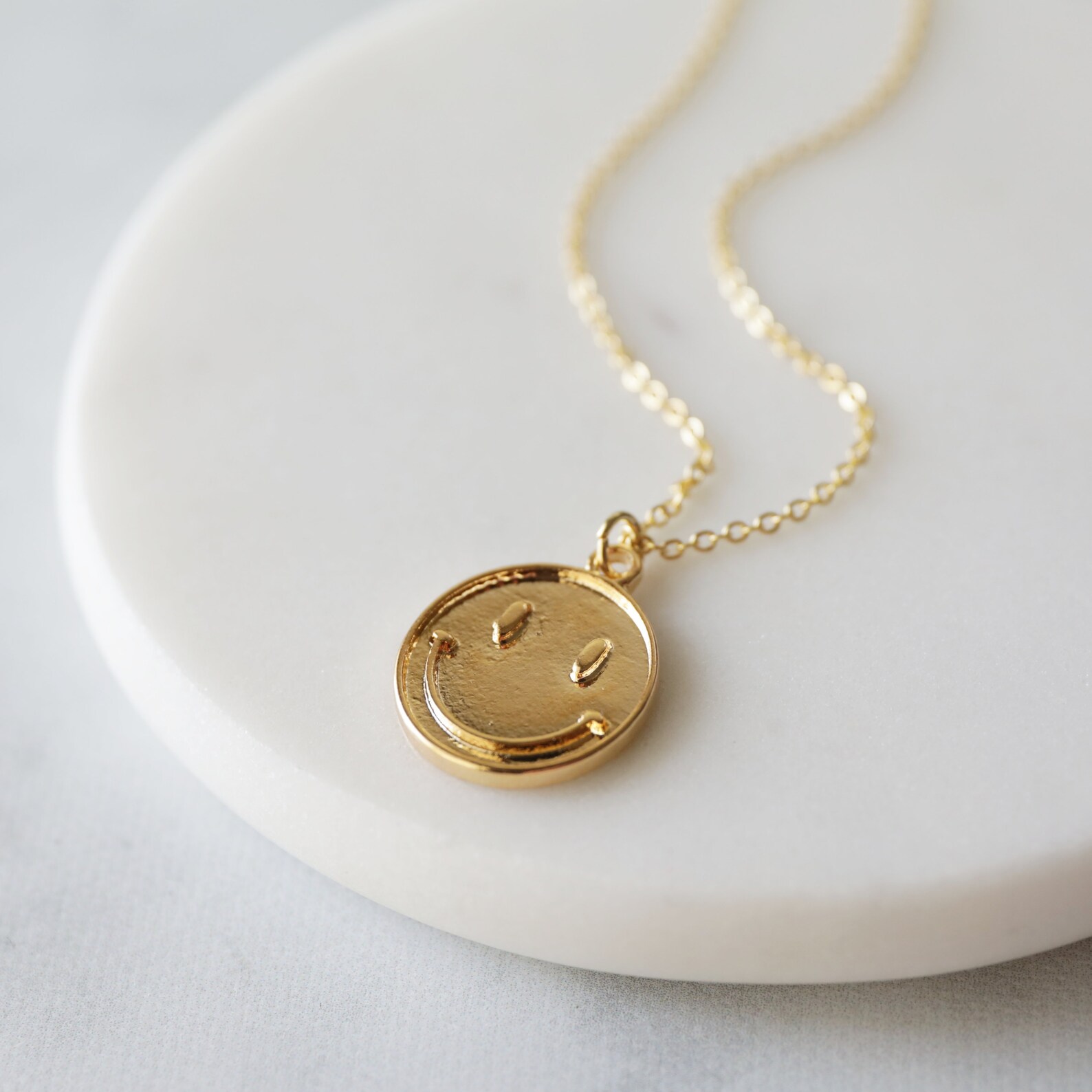 Face charm necklace Clearance