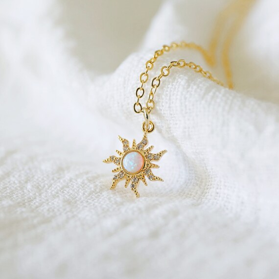 Opal on sale sun necklace