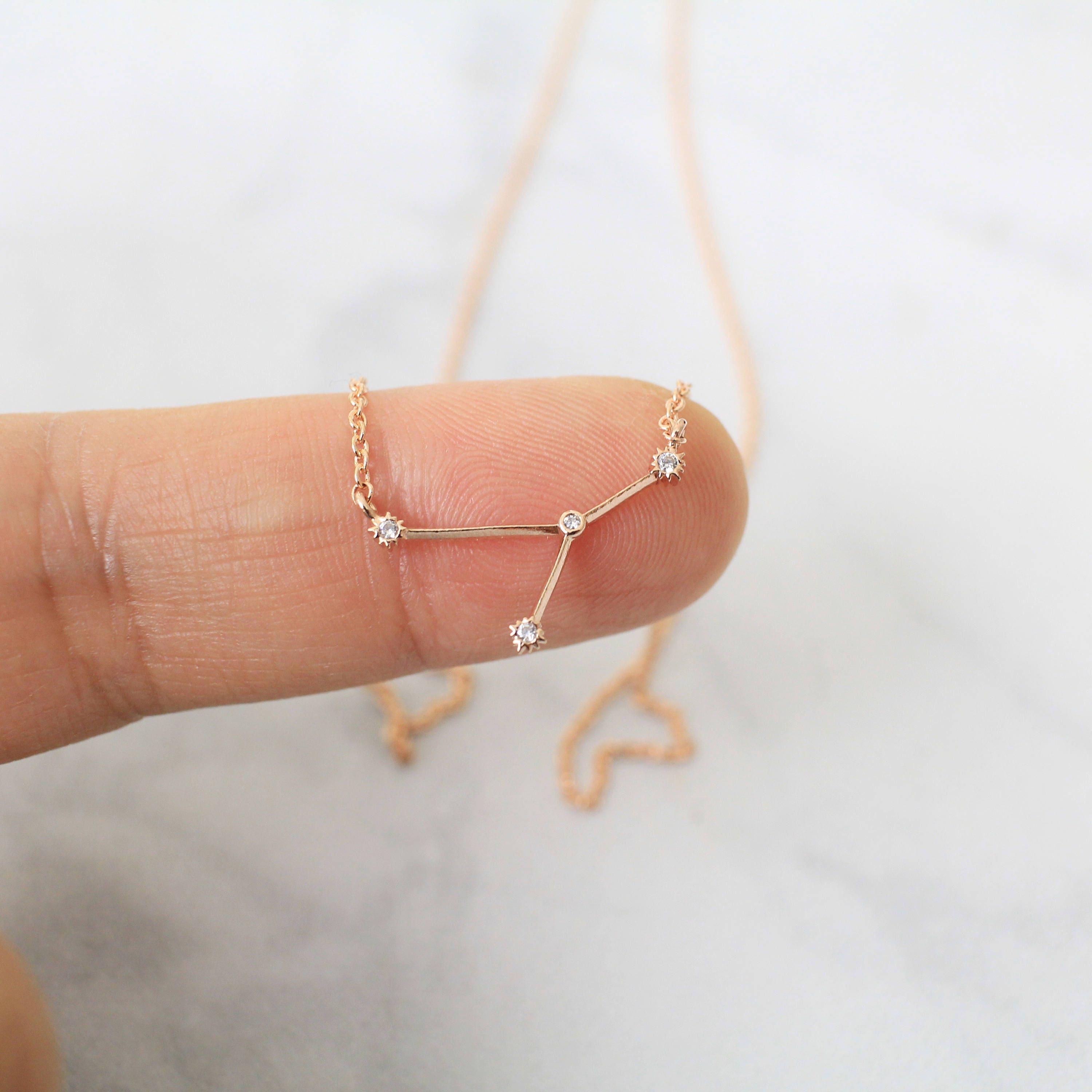 Cancer Necklace Zodiac Jewelrycelestial 