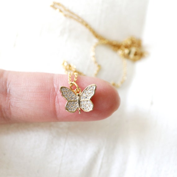 Etsy butterfly jewelry deals