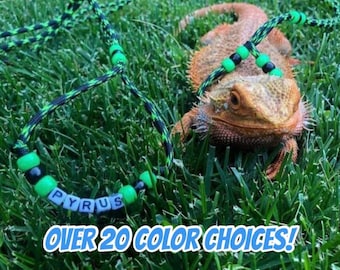 HARNESSES…Adjustable to fit all sizes…High Quality!/Bearded Dragon/Reptile/Small Animal