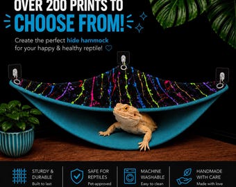 HIDE HAMMOCK…Bearded Dragon | Reptile | Small Animal