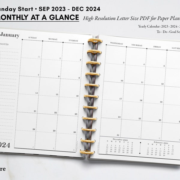 Tul Planner Refills Etsy