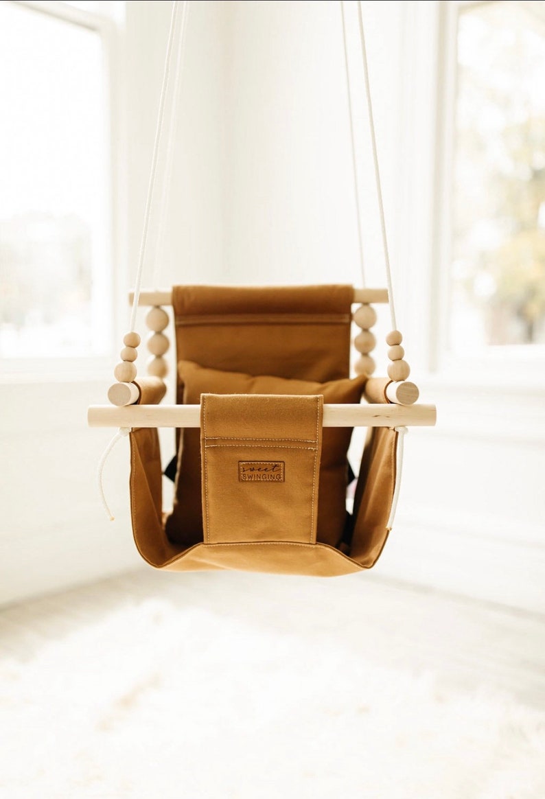 Nutmeg baby swing Christmas gift baby shower gift image 0