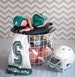 Football Team ,Baby Boy-Girl -Philadelphia Eagles football Helmet crochet baby shower gift ,  PHILADELPHIA EAGLES Baby Ha 