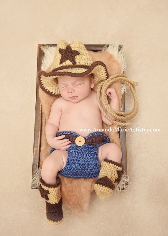 artería autobiografía Polo Sombrero de vaquero bebé Traje de vaquero bebé botas de - Etsy México