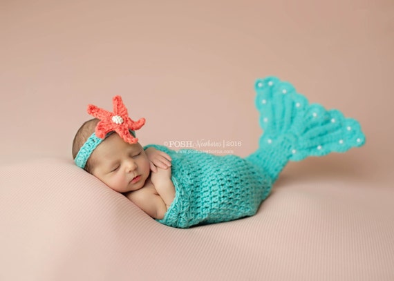 newborn mermaid outfit
