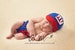 Baby Boy New York Giants Football  Cap, Diaper Cover --Baby Football outfit-- crochet baby shower gift--Baby Newborn Photo Prop 