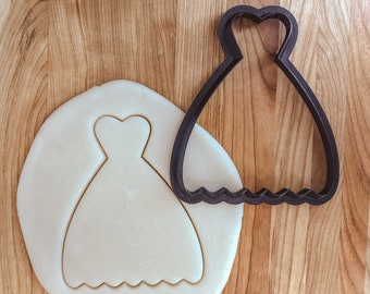 Wedding/Prom/Party Dress Cookie Fondant Cutter