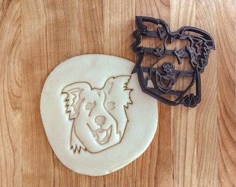Border Collie Dog Detailed Cutter
