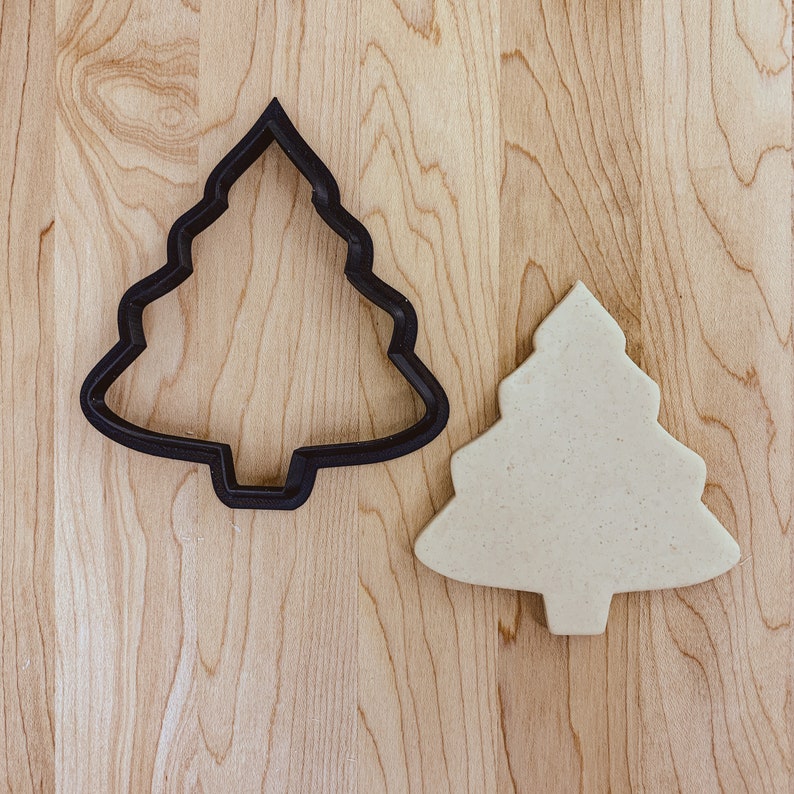 Christmas Tree Cookie Cutter Set of Three Etsy