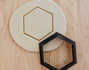 Hexagon Shape Outline Cookie Cutter