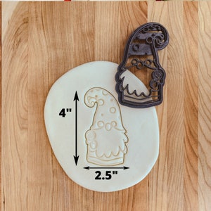 Gnome Detailed Cookie Cutter Christmas