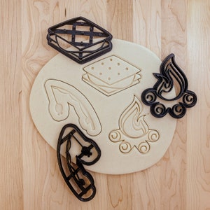 Camping Weekend Cookie Cutter Set