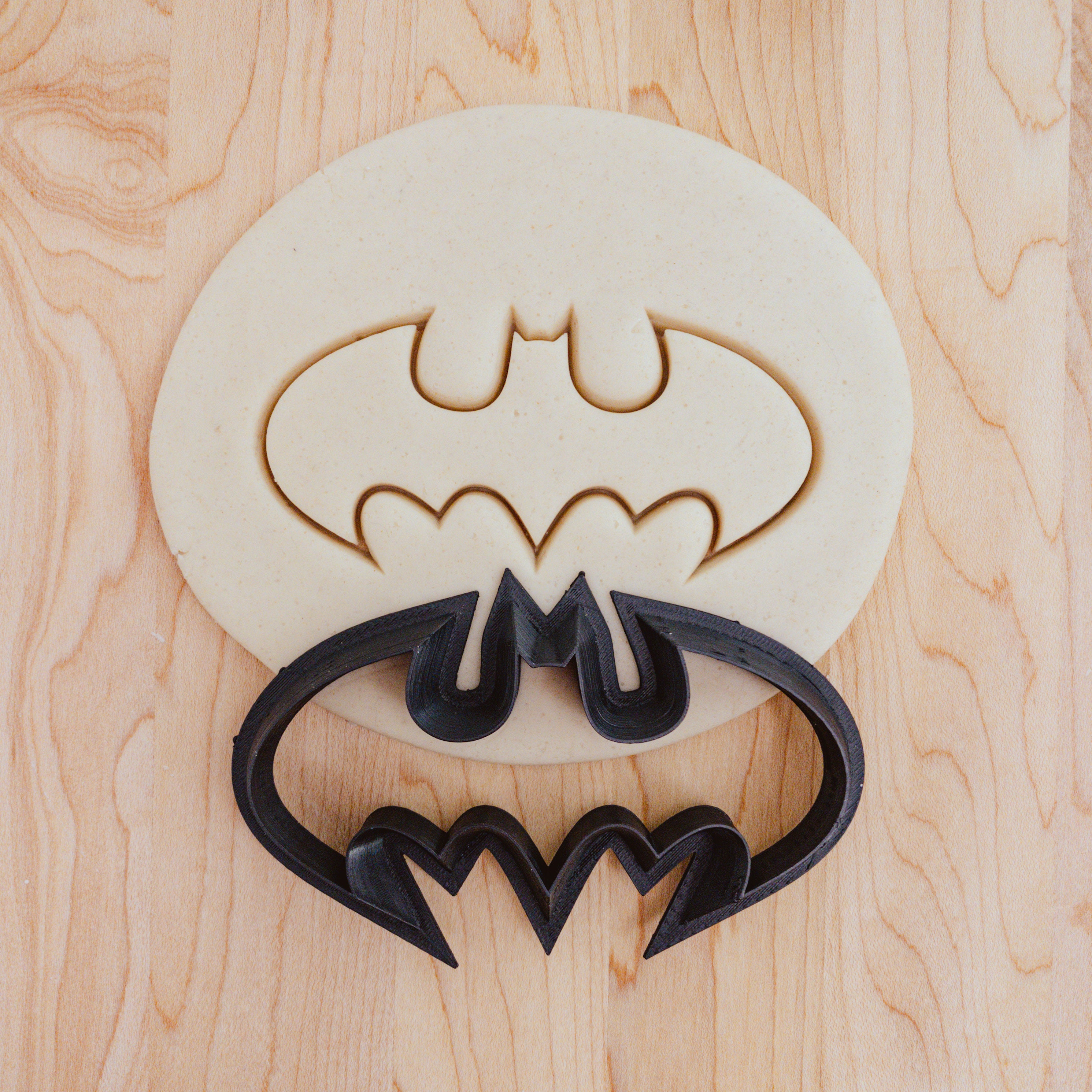 Batman Baterang DC Comics Cookie Cutter or Fondant Cutter Etsy