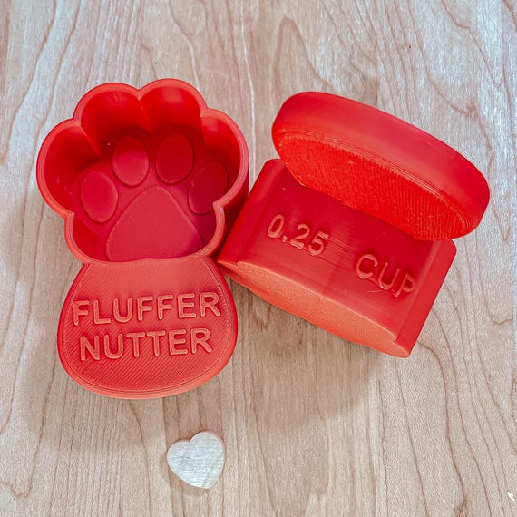 Personalized Cat Food Scoop: Holiday Stocking Stuffer, 1/4 Cup - Etsy