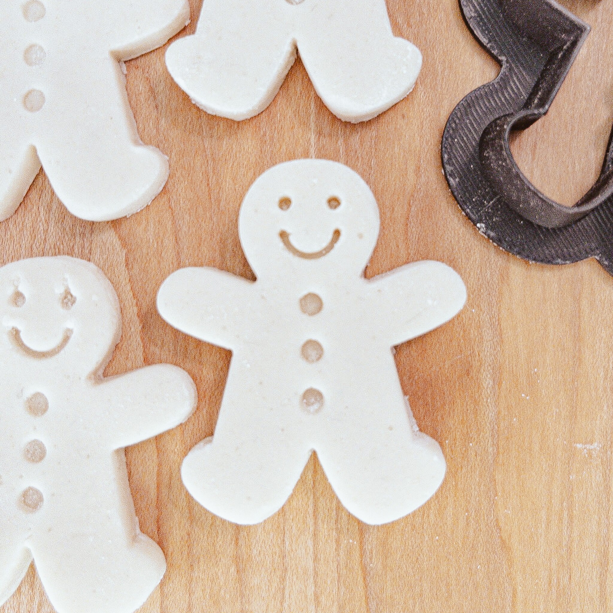 Gingerbread Boy Mini Cutter Detailed Face - Etsy