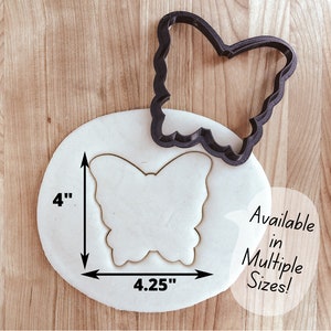 Butterfly Cookie Cutter, Butterfly Fondant Cutter, Butterfly Clay Cutter, Save the Butterflies Cookie