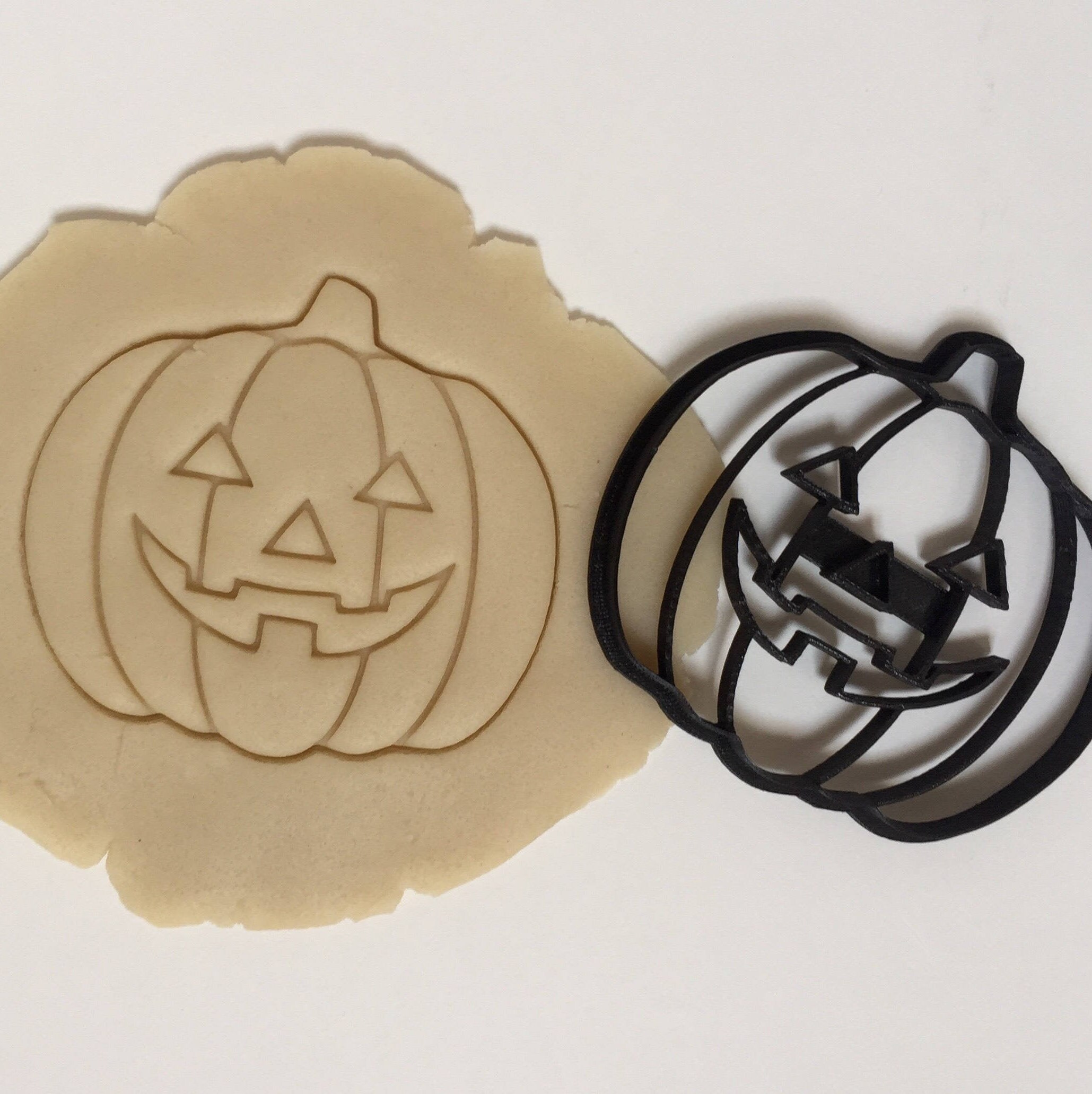 Cortador De Galletas Halloween | Calabaza Jack O’Lantern | Cara Espeluznante