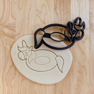 Unicorn Pool Floaty Cookie Cutter