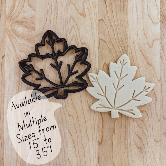 Emporte-pièces D'automne - 5 Formes Feuille D'érable, Chêne, Citrouille - Acier Inoxydable - Pour Biscuits Halloween Thanksgiving - 8