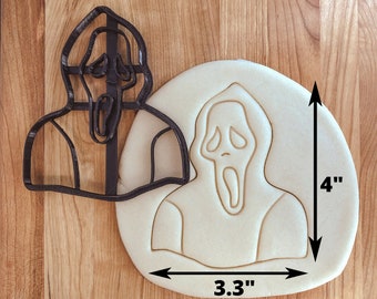 Ghost Scream Halloween Cookie Cutter Unique