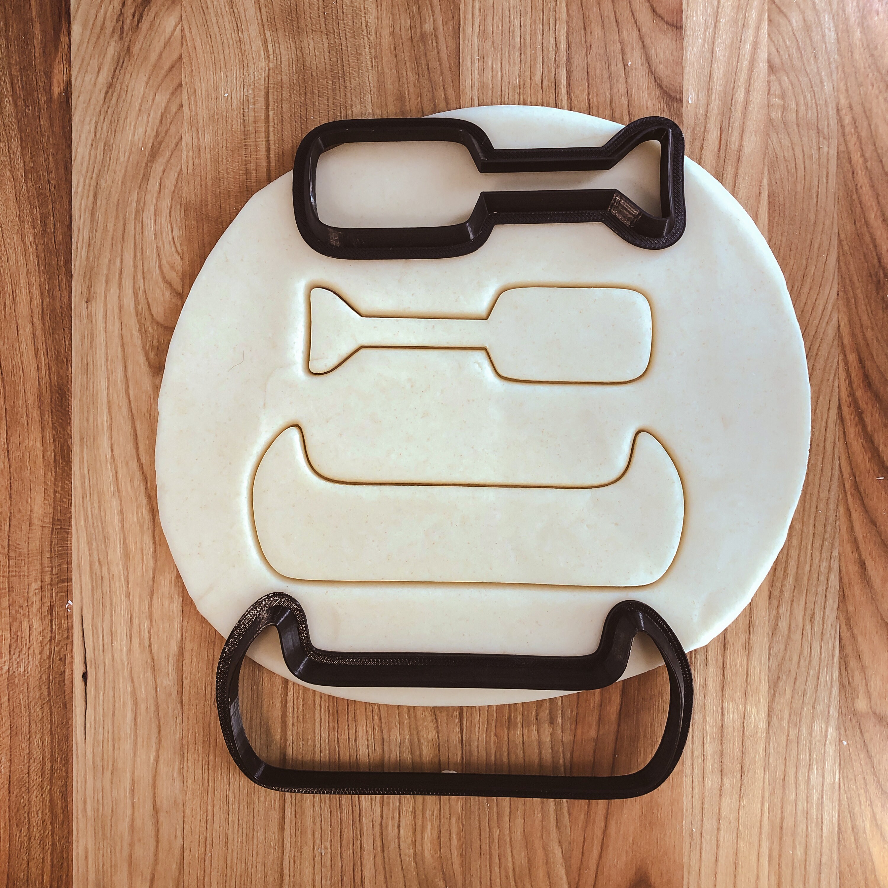 Canoe and Paddle Cookie Cutter Etsy