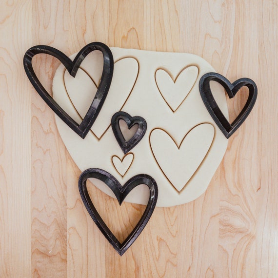 5pcs/set Funny Creative Heart Shape DIY Multi-functional Kitchen