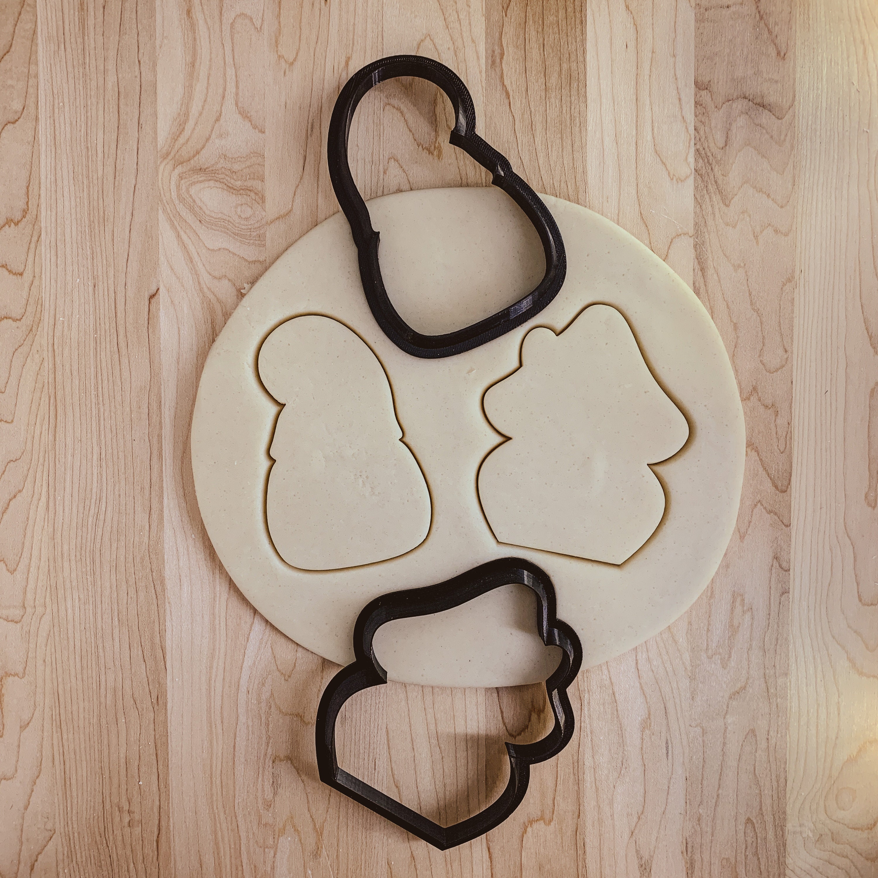 1 Dozen (12) Mini 1.5 inch Mushroom Cookie Cutters