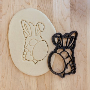 Gnome Detailed Cookie, Fondant or Clay Cutter Easter, Spring