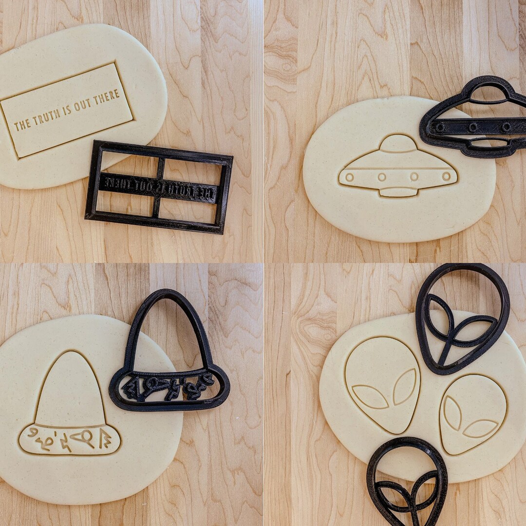 Space Rocket cookie cutter - La Boîte à Cookies