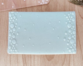 Bubble Border Fondant Cookie Embosser Stamp, Polka Dot Fondant Stamp or Embosser, Bridal Cookie Gift Decor (outbosser debosser)