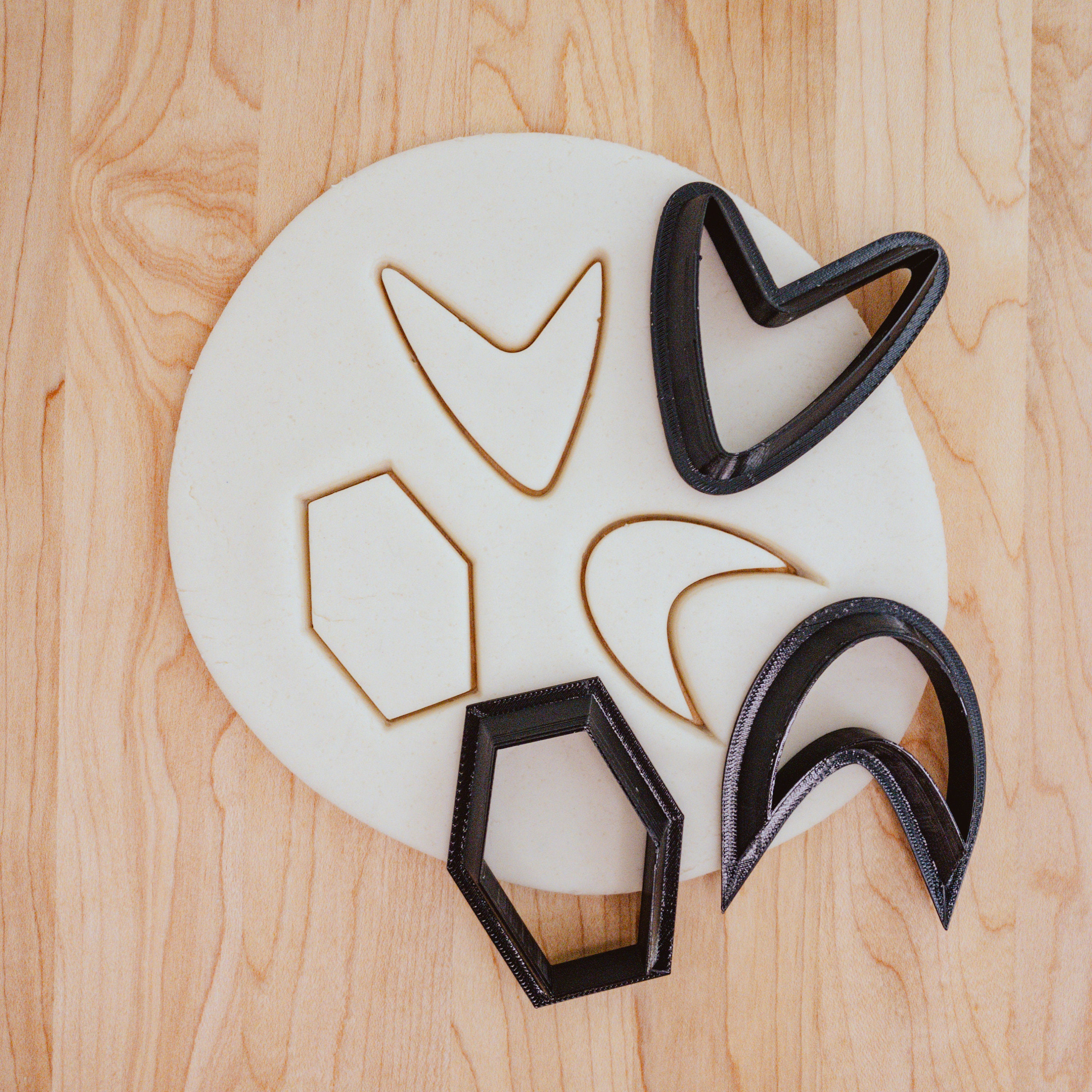 Greek Letter Cutter Set | Cookie, Fondant, Polymer Clay Earring and Foam  Cutters